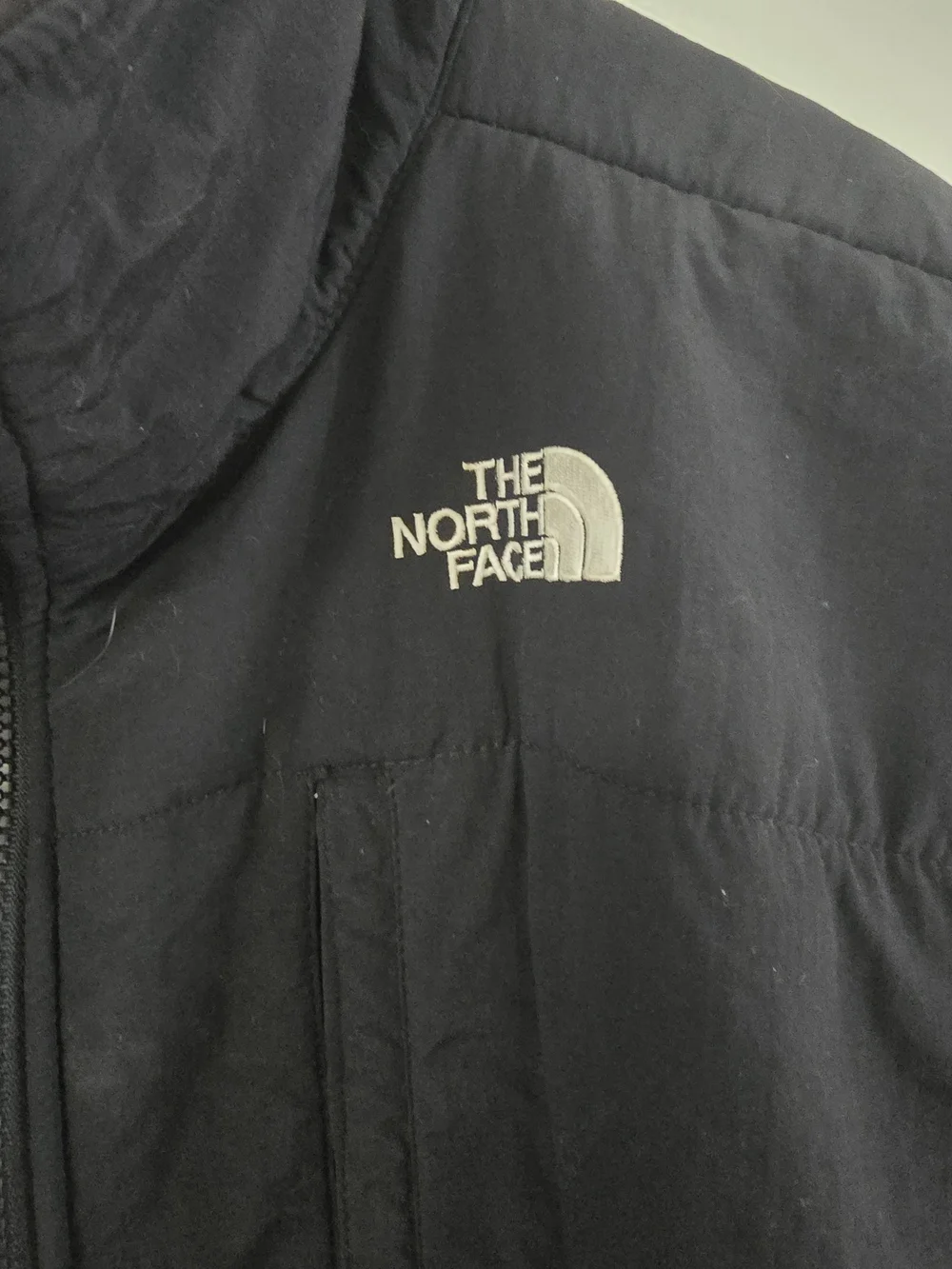 The North Face Black Two-Tone Fleece Vest